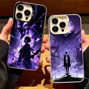 Comic anime S-Solo Leveling Phone Case For iPhone 17 Air 16 15 14 13 12 11 Pro Max Plus Protect Plating advanced Phone case