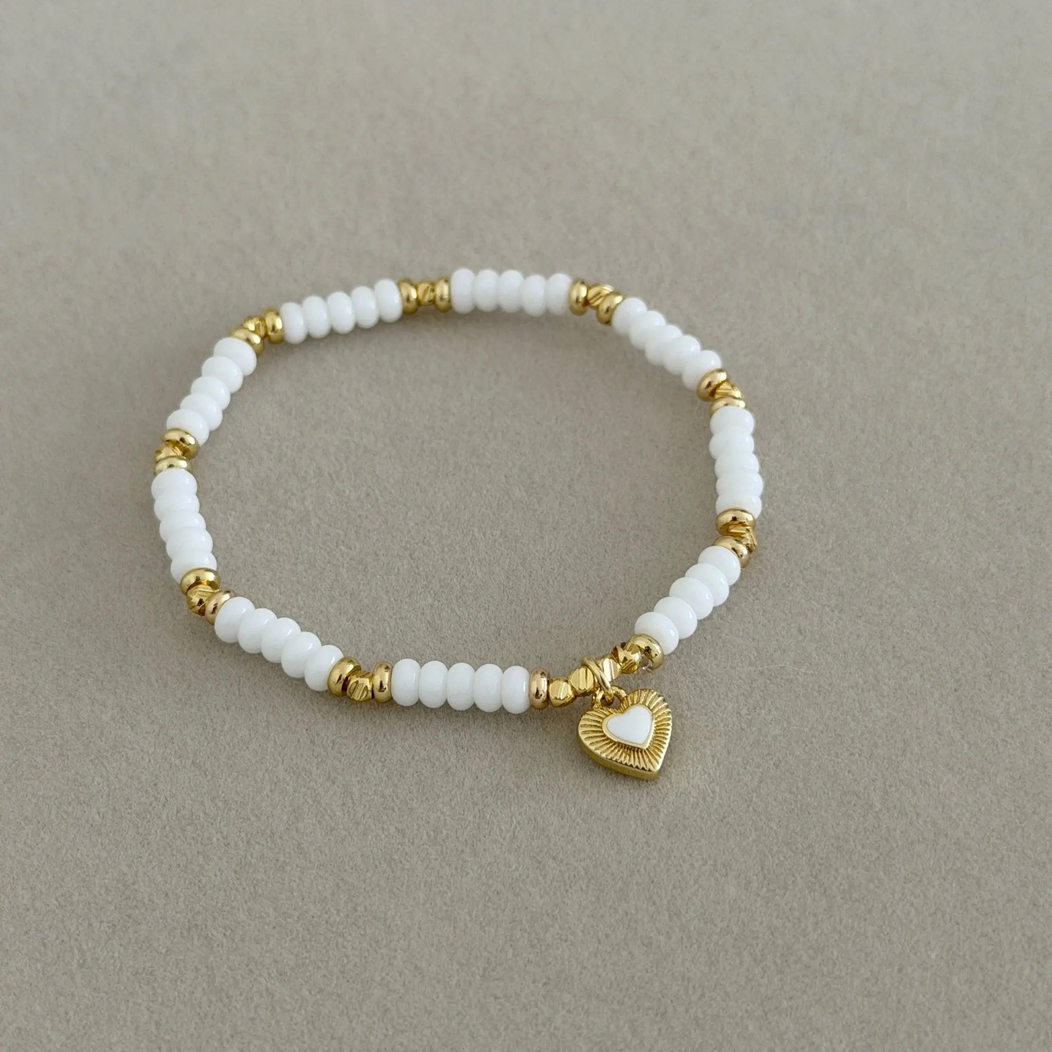 Sweetheart Beaded Bracelet