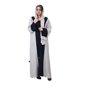 Off-white.Women's Abaya.