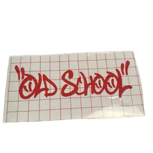 Old school graffiti Decal for Windshield Car Decorative Sticker Windows Any Vehicle Walls Durable Weather Resistant Easy Application Stylish Car Merch