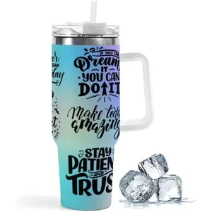 HACOOL SHOPDaruirong 40oz Insulated Stainless Tumbler,Halloween Travel Coffee Cup Water Botter, Christmas Gifts For Women