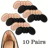 Heel Pads for Shoes Too Big, 10 Pairs Shoe Inserts for Loose Shoes, Heel Grips Protectors for Blisters Pain, Filler Make Shoes Fit Tighter, Insole Pads