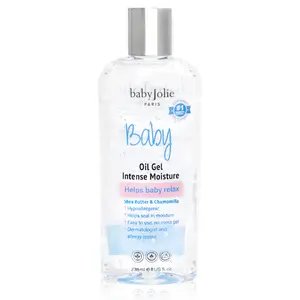 Baby Jolie Baby Oil Gel Intensive Moisture | Massage Oil for Babies & Kids 8Oz