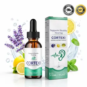 Cortexi Tinnitus Relief Drops - Soothes Ringing & Buzzing Ears - Lavender, Lemon & Grape Seed Oil Formula (30ml) for Healthy Hearing & Inflammation Support - Restore