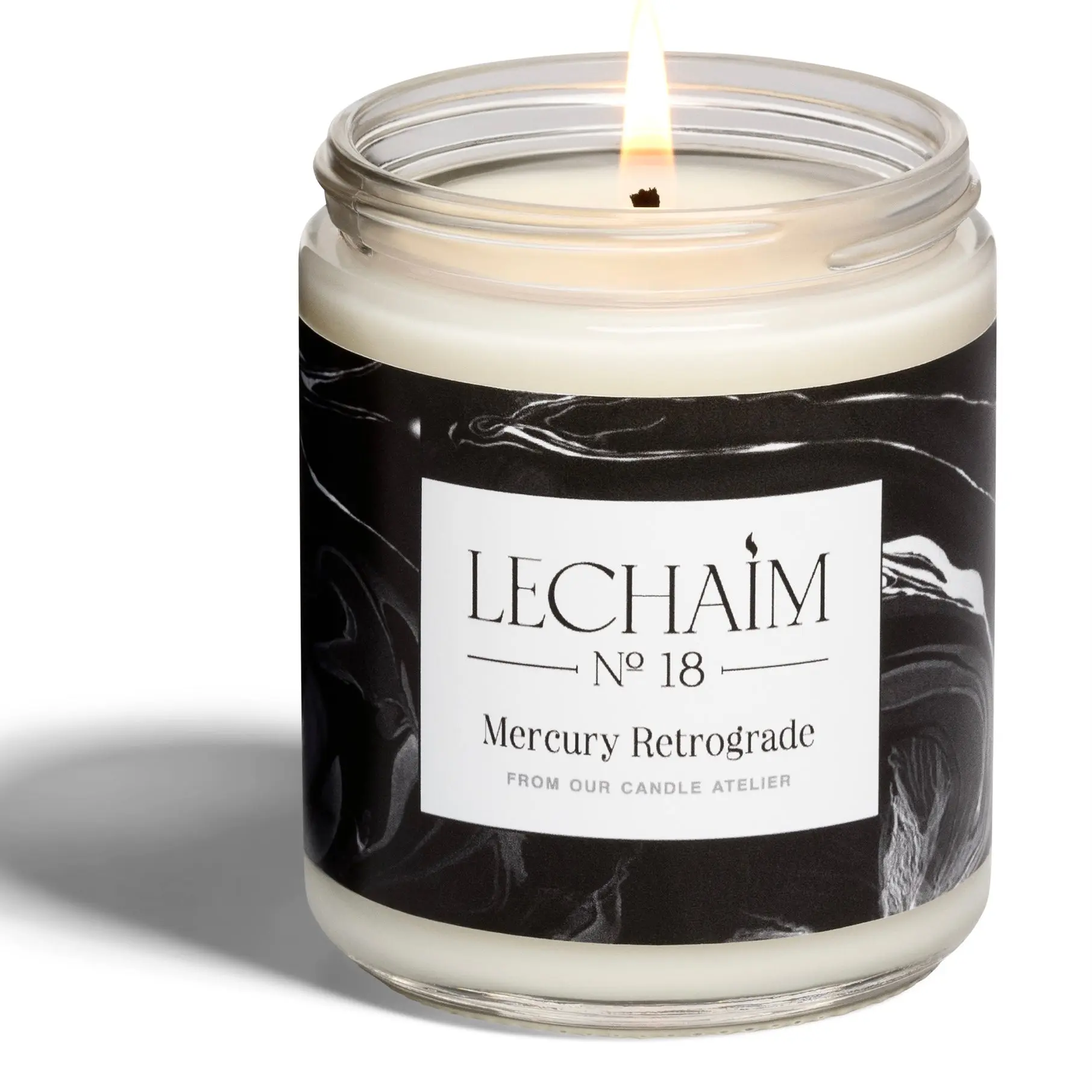 Mercury Retrograde Candle | Jasmine, Mint, Agave | Handcrafted in Colorado