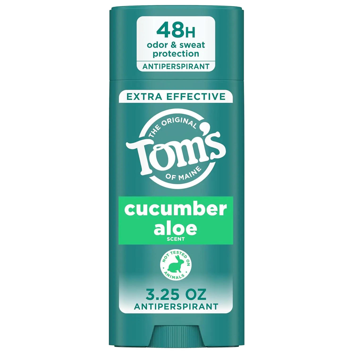 Tom\u2019s of Maine Cucumber Aloe Antiperspirant, For Women and Men, 3.25 oz