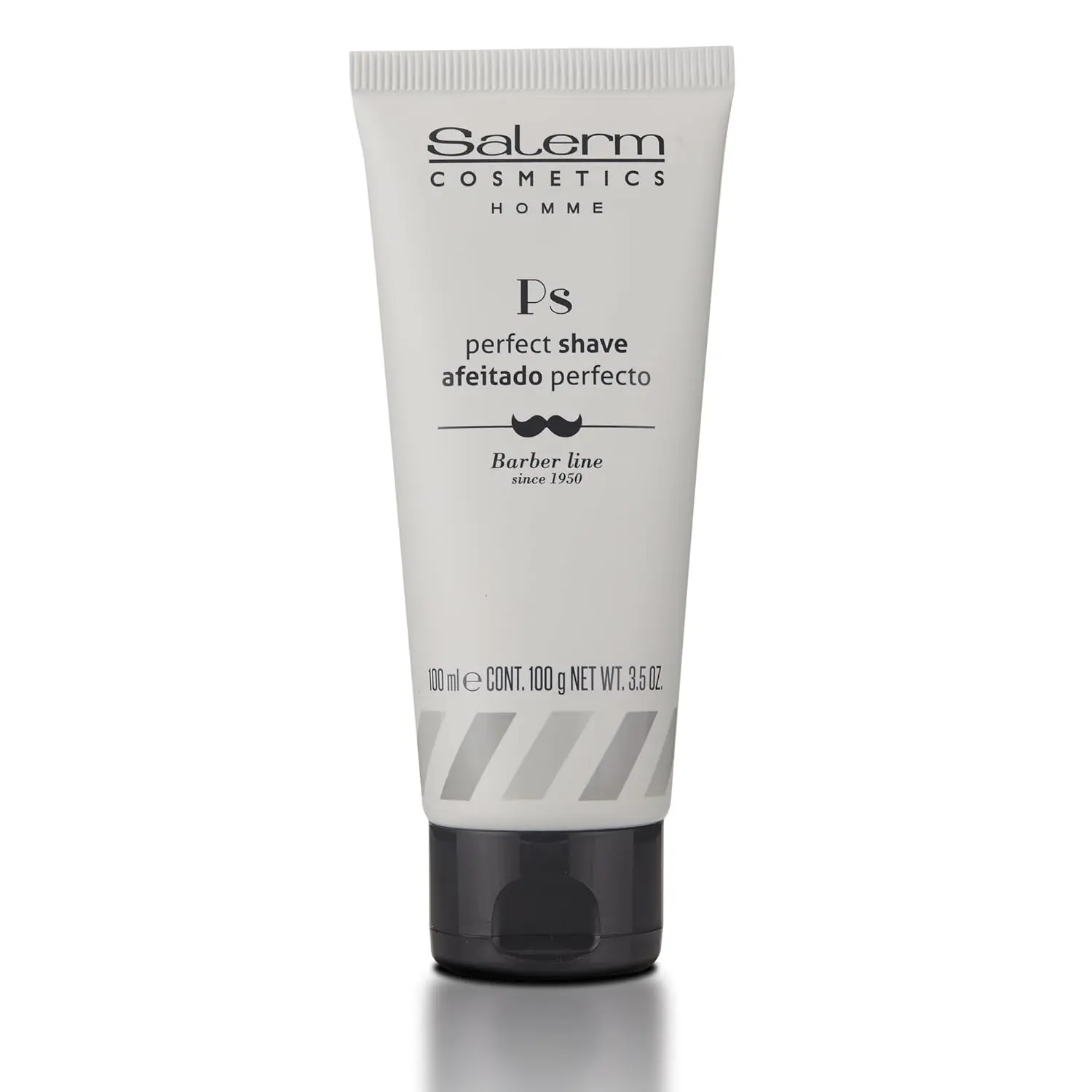 SALERM - Men's Shaving Gel - Perfect Shave Homme Barber Line - Transparent Gel for a Perfect Shave - Calms and Hydrates the Skin - Helps Reduce and Delay Hair Growth