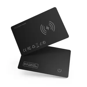 Smart Tracker Card - Never Lose Your Wallet Again with Find My Compatibility Slim Bluetooth Wallet Locator for Enhanced Security
