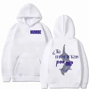 Humbe Dueno Del Cielo Tour 2026 Hoodie Men Women Vintage Fashion Fleece Unisex Sweatshirt Casual Clothing Long Sleeve Hoodies WRG