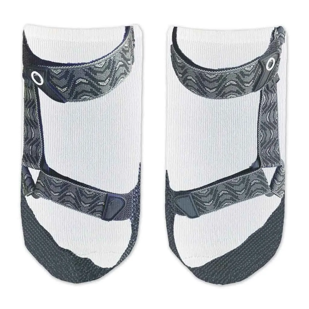 Men’s Sandal Funny Feet Socks | Novelty No Show Socks