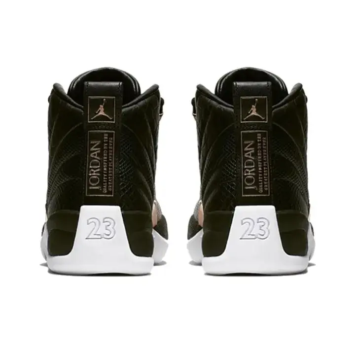 Brand New Leather Black White Two Tone Gold Accent Mid Top Retro Basketball Sneakers for Men Women, Vintage Rubber Outsole Breathable Street Athletic Casual Footwear
