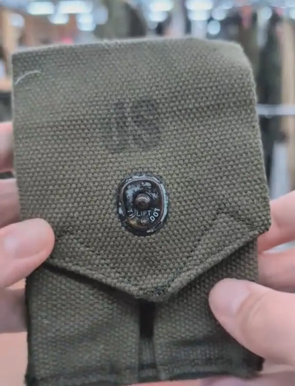 NEW Vietnam Era Canvas Double .45 Pouch