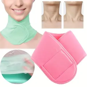 Reusable Silicone Neck Care Pad & Gel Collar, Moisturizing Nourishing Spa Treatment, Tightening Firming Neck Lift Therapy