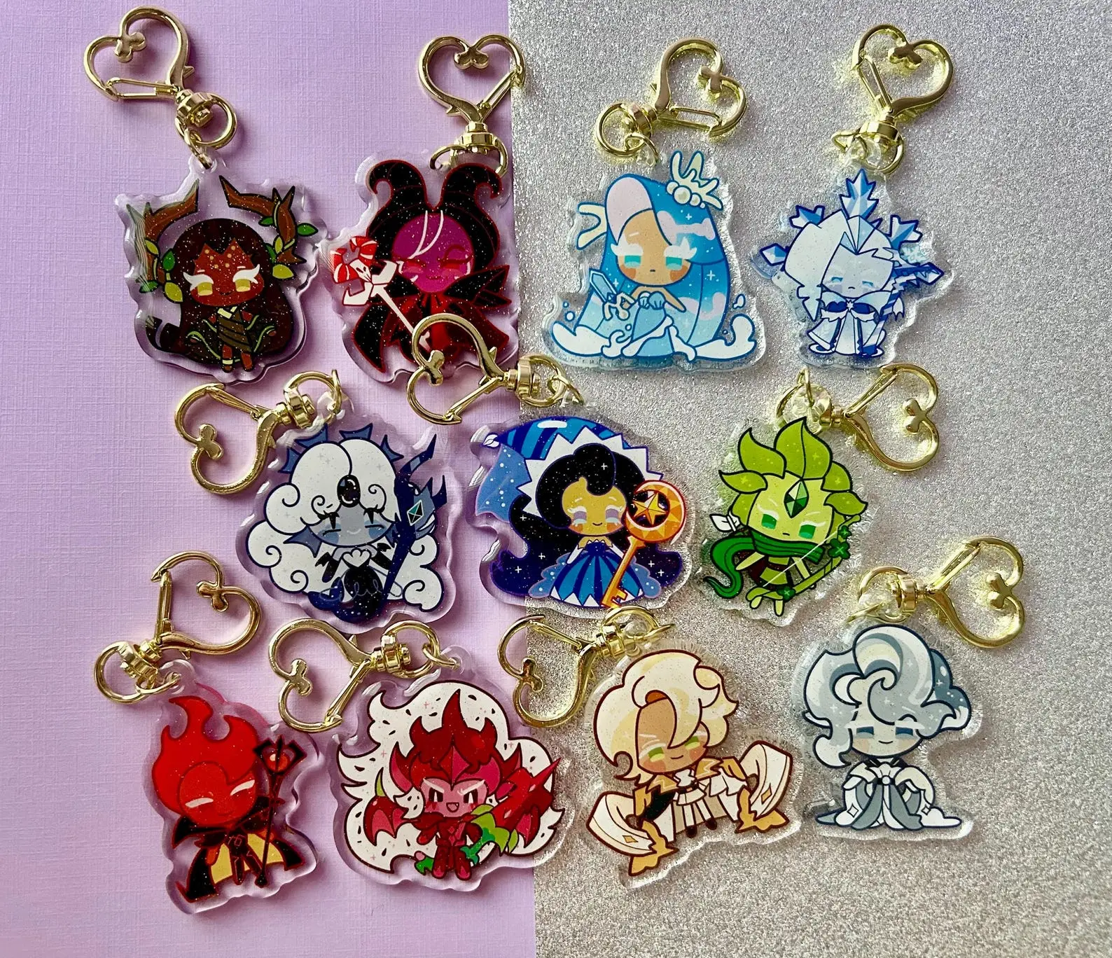 CR Kingdom Cookies Vol. 2 Double Sided Keychain