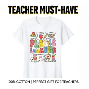 Play Is Learning Teacher Tee: The 2026 Back To School Must-Have For Early Educators ✏️