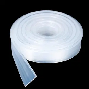Framed Shower Door Bottom Seal Strip Replacement Shower Bottom  Door Rubber Sweep Trim Clear Seal for  Bathroom Glass Shower Door 108 x 13/16 x 5/32 Inch Tee Insert Shape