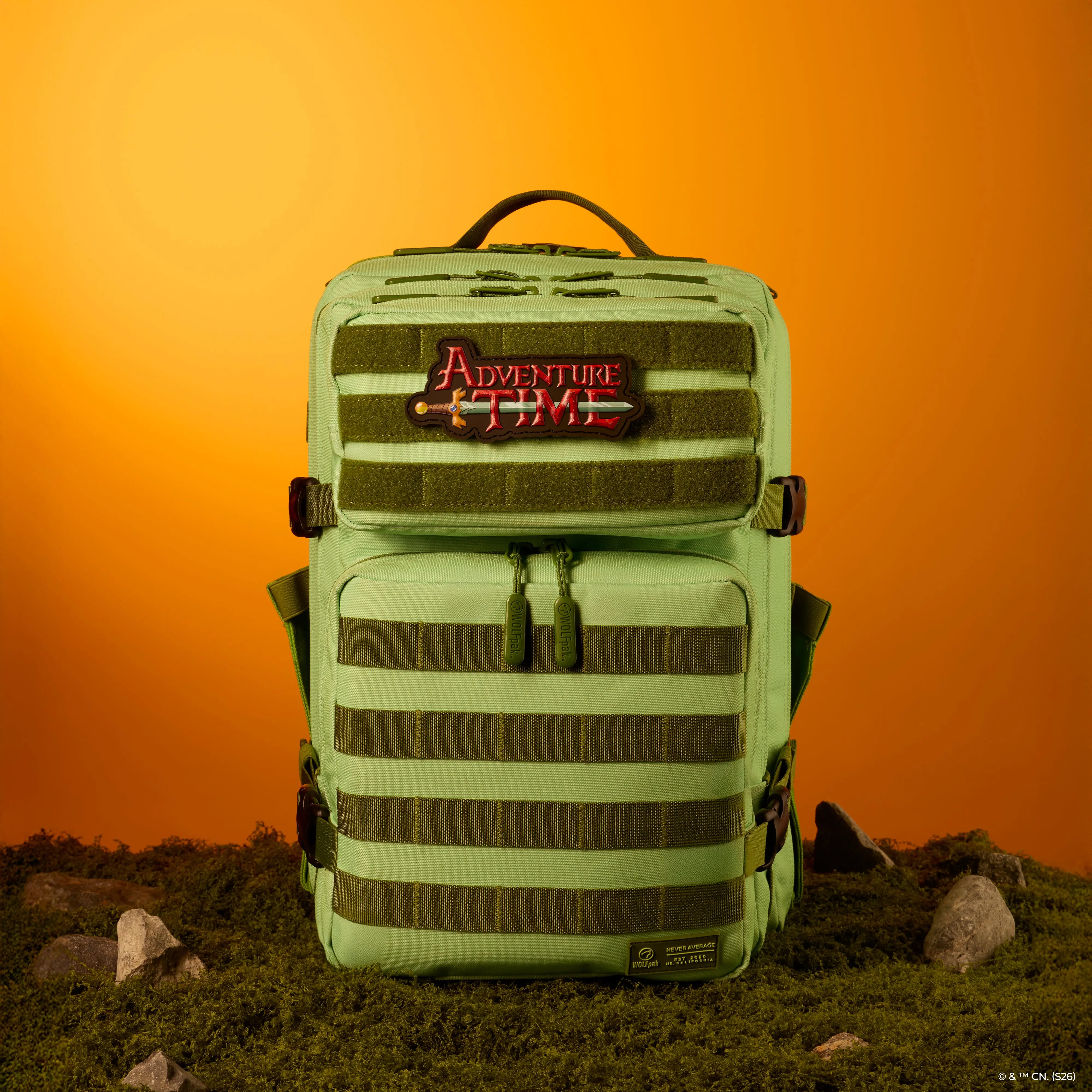 Warner Bros. 35L Graphic Patch Adventure-Ready Travel Backpack, Luggage Bag