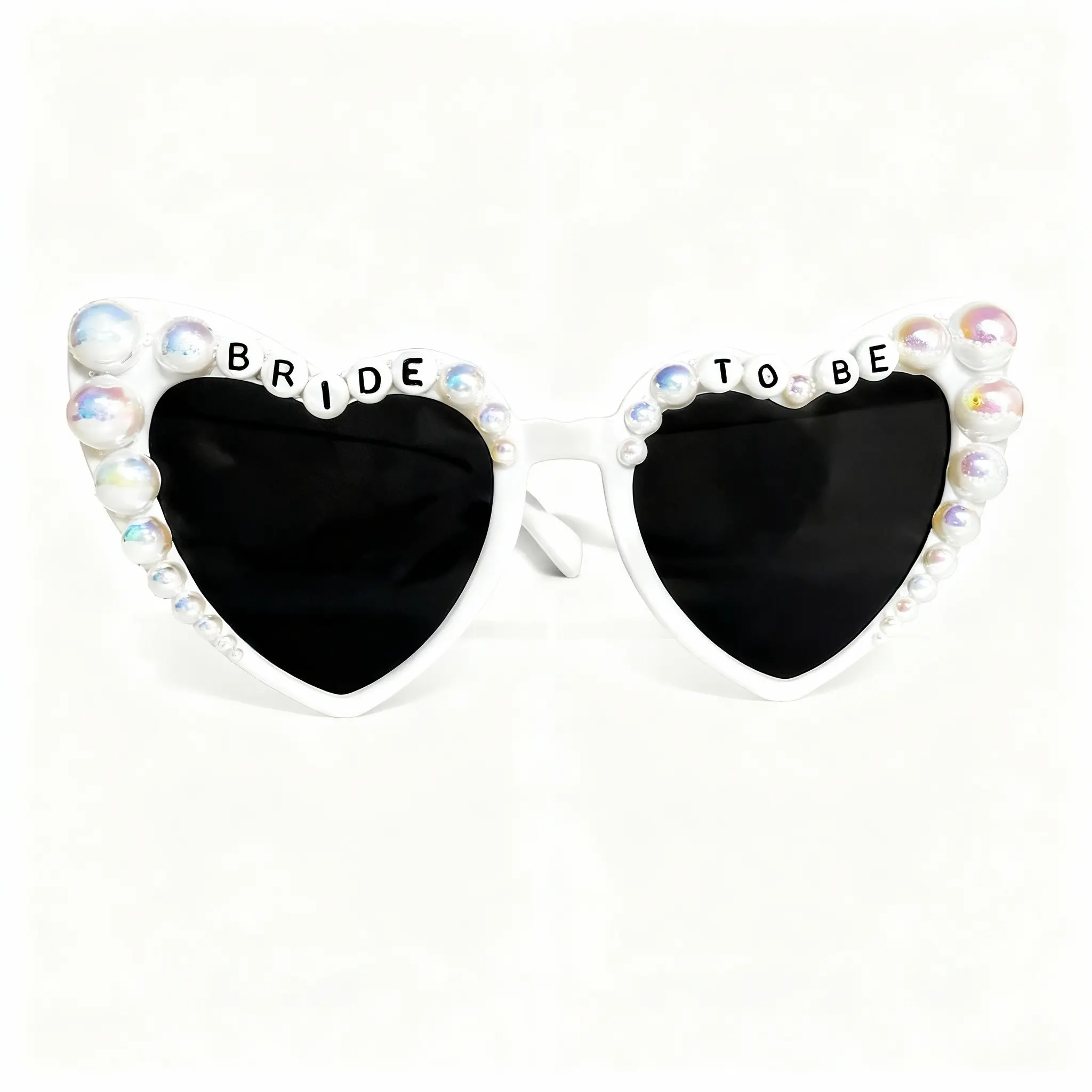 1 Piece Bride to Be Pearl Glasses, Perfect for Wedding Parties, Bachelorette Parties, Party Photo Prop, Best Gift for the Bride, Elegant Accessory, Party Accessories, Party Event Props