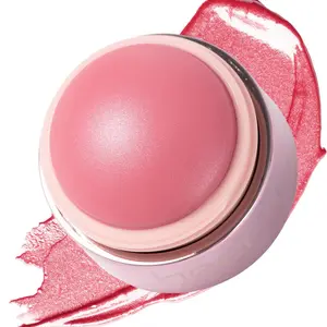 Long Lasting Blush Stick, Shimmering Blush, Natural Look Blush for Cheeks, Lips, Eyes, Smudge-proof Blush Stick