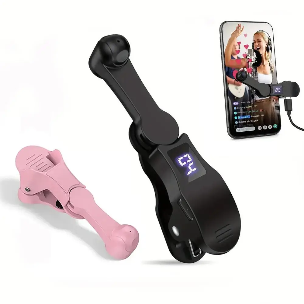 Smartphone Automatic Clicker, 1 Count Simulating Quick Finger Clicks, Adjustable Speed Physical Clicker, Suitable for Continuous Clicking on Games, Li