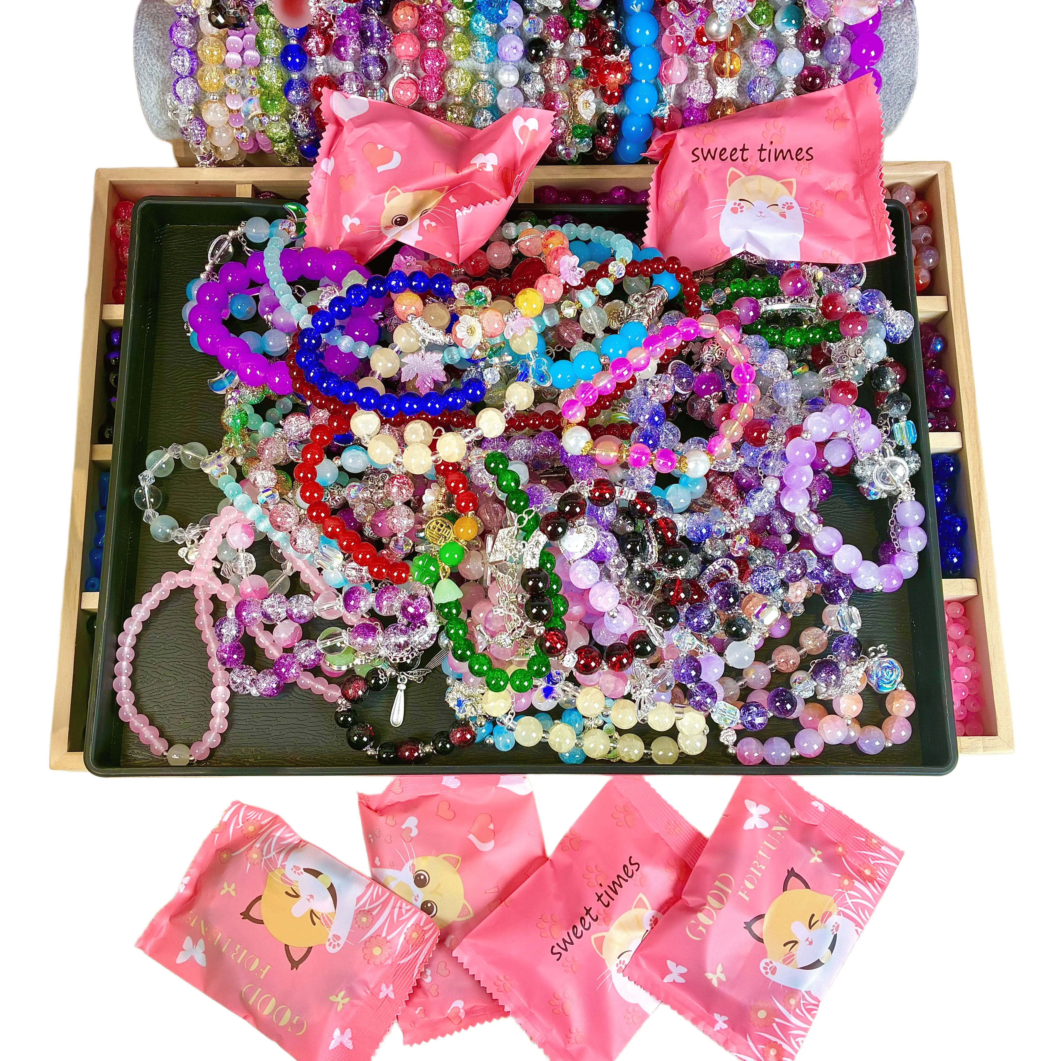 -buy here-Bracelets Bag | Trendy Crystal & Bead Jewelry Gifts Over 1,000+ Styles