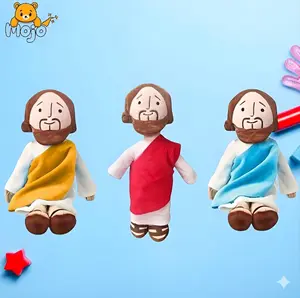 Jesus Plush toy 3 in 1, Soft and Cuddly Toys for Kids and Adults, Lovely Plush gift, Christian Catholic Religious Plushie, Christian baptism gifts, Christmas Easter Gift for Kids Baby Adult, My first addiction toys, Home Decorations, Plushies,