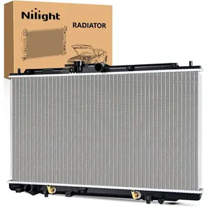 Nilight Radiator for Honda Accord 1998 1999 2000 2001 2002, Acura 1999-2001 V6 3.2L 3.0L, Automatic Trans