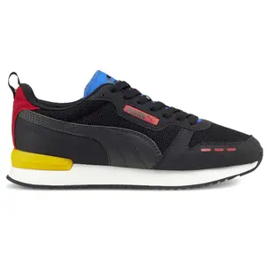 PUMA Mens R78 Lace Up Sneakers Shoes Casual - Black