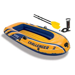 Intex Challenger 2 Inflatable Boat Set With Pump And Oars | 68367EP