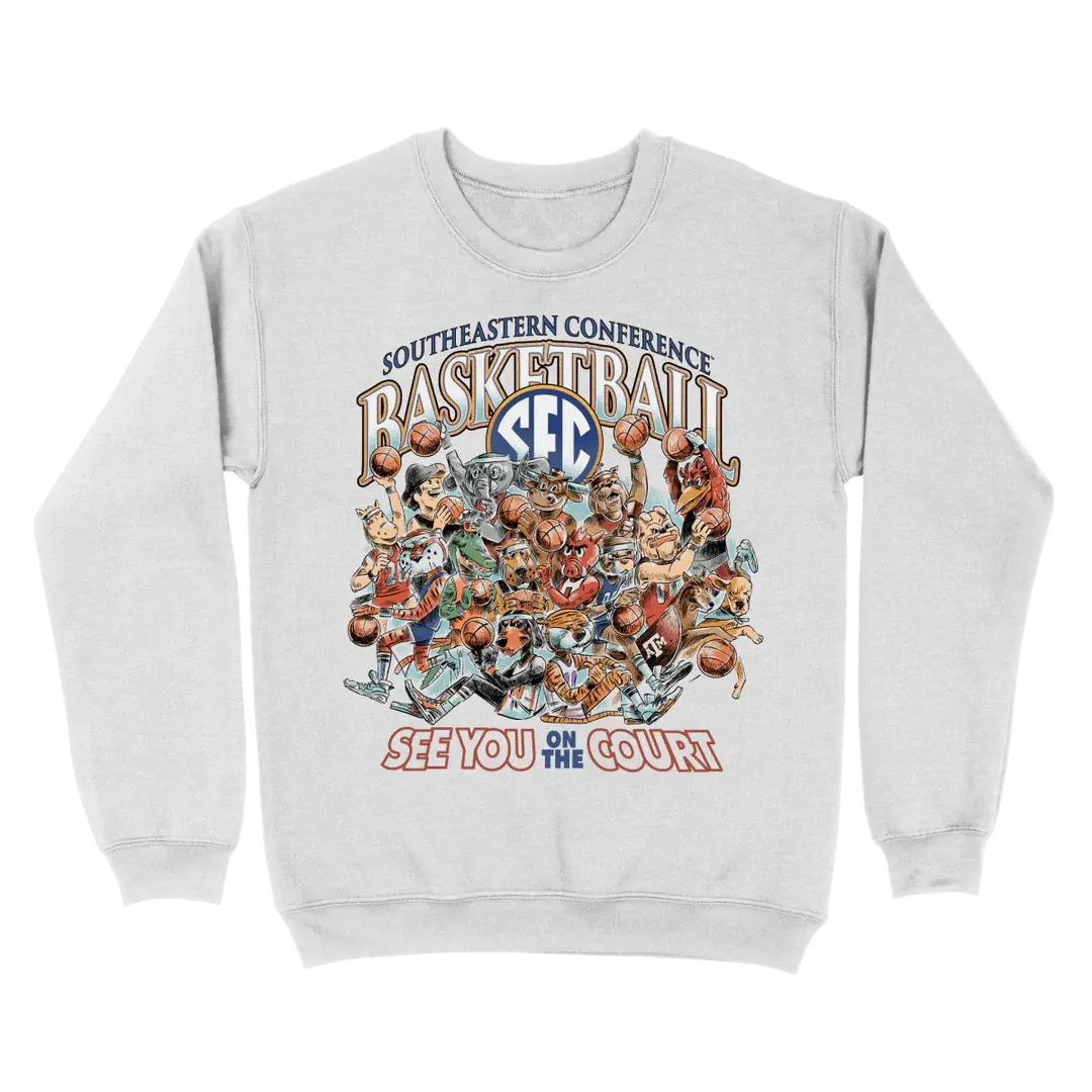 Southeastern Conference Baseball SEC Ballers Sweatshirt, College Baseball Fan Gift, Unisex Casual Wear Game Day Apparel, Cute Baseball Shirt for Men, For Women