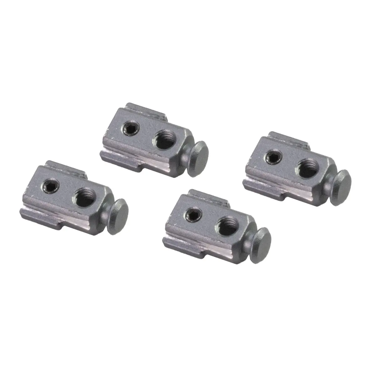 Tether Tools VersaMounts with Straps for AeroTrac Workstation, Silver, 4-Pack