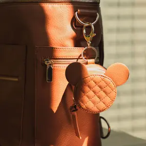 Miss Fong Bag Accessories, Cute Pacifier Holder Case with Clip, Pouch Cover Clasp Backpack Organization, Attached to Daily Bags Mom Bag Diaper Bags, On the Go Trip Musthaves, Holiday Birthday Gift