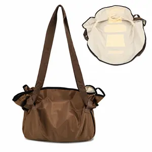 Large Expandable Tote Bag for Shopping, Gym, Beach & Laundry, Foldable Reusable Grocery Bag with Shoulder Strap, Portable Storage Carryall Bag