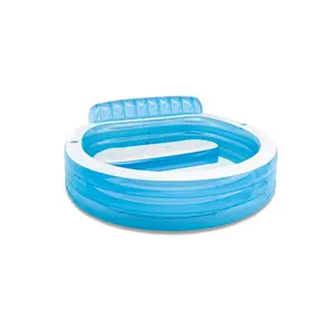 Intex Inflatable Swim Center Family Lounge Pool, 90" x 86" x 31"
