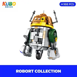 [KUBO-bricks](SHIP FREE)50% OFF Chopper Robort Collection 15.6*10.8*23cm 988 PCS