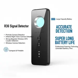 Portable Spy Detector with/RF Signal Finder, 4-In-1 Wireless Listening Device, Privacy Protection, Car Tracking, Hidden GPS Trackers, Hidden Surveillance Equipment
