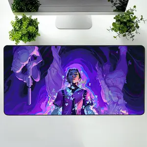 [Sale Up To 50%] Gaming Mouse Pad, Clove Valorant Desk Mat for Gamers, Office Decor