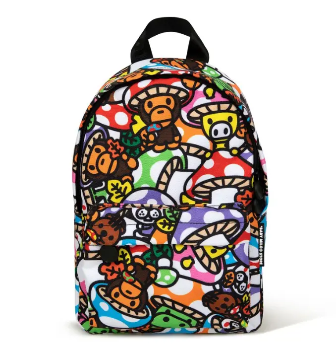 Bape Baby Milo Mini Backpack All Friends Mushroom Camo