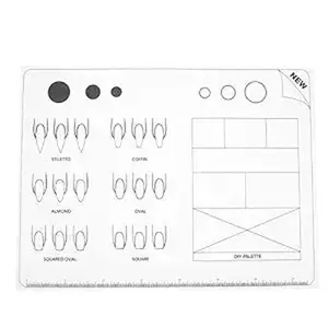 Nail Practice Mat