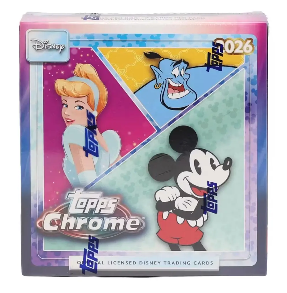 2026 Topps Disney Chrome Mega Box
