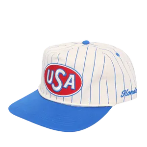 Unstructured Vintage 90's USA Cap | Snapback | 5 Panel | Americana | Hondo