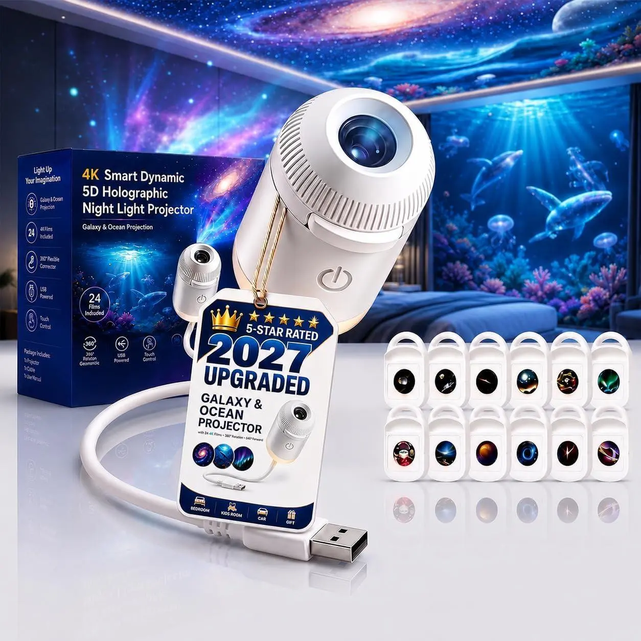 24-Pack + Planet Lamp