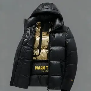 Static Cuff Thick Warm Outerwear Parkas for Men Loose Casual Hooded Puffer Jacket Autumn Winter Versatile High-quality Padded Jacket for Men