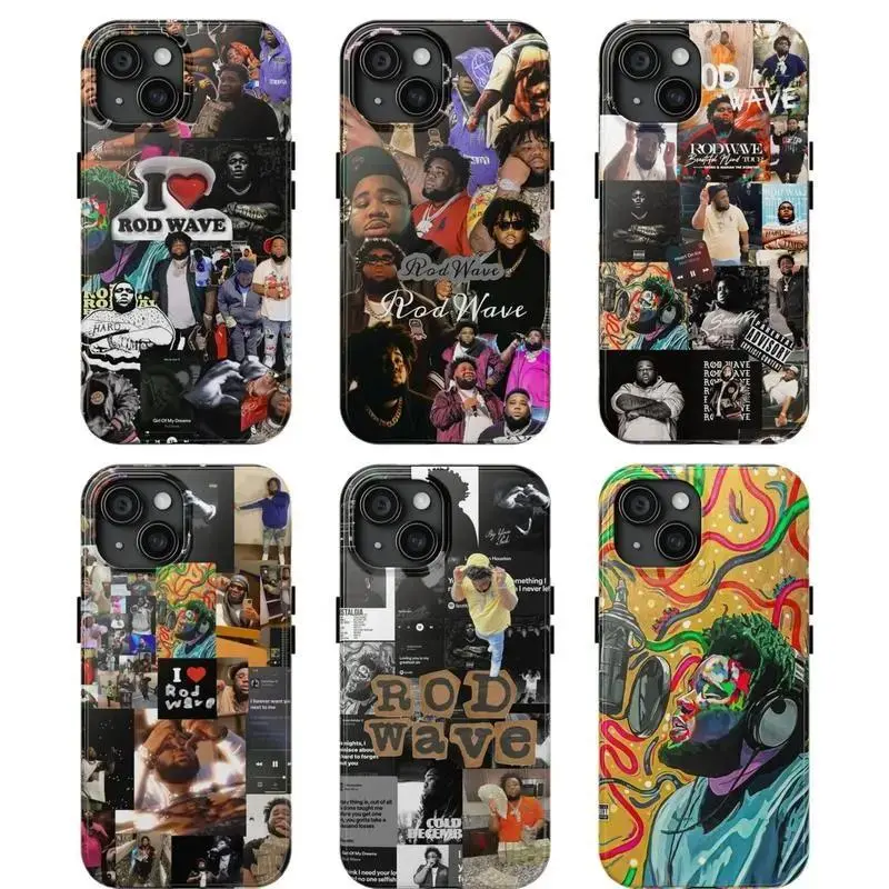 Rod Wave Last Lap Tour 2026 Concert Merch Collage Heavy Duty Tough Phone Case Shockproof Drop Protection Durable Hard Cover Aesthetic for iPhone 11 12 13 14 15 16 17 Pro Max Plus
