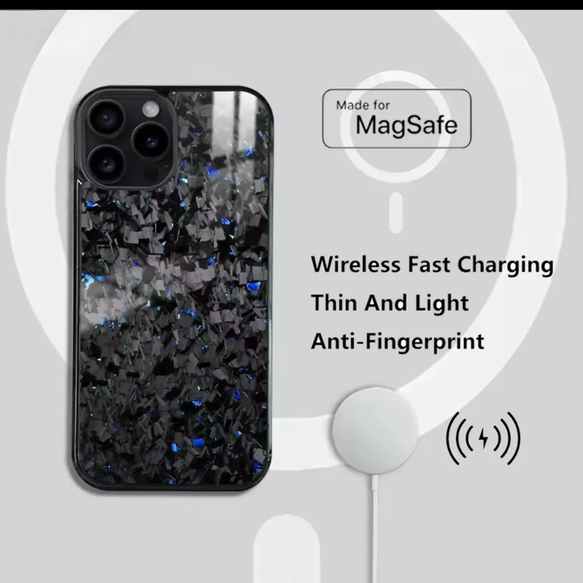 Carbon Fiber Phone Case For iPhone 16, 15, 14, 13, 12, 11, Pro, Pro Max, Plus, And Mini