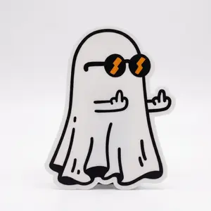 Unfriendly Ghost Sticker Unfriendly Ghost Sticker