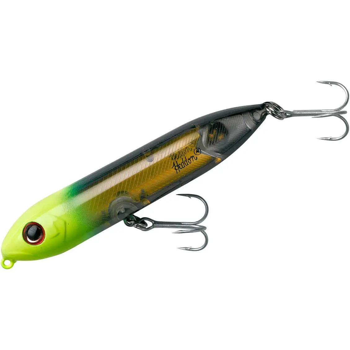Heddon Saltwater Super Spook Jr. Heavy Duty Artificial Fishing Lure, 3½ in Topwater Walker, Saltwater Lures, Artificial Fishing Lures, 3½ Inches, Top Water Lures, Hardware Included