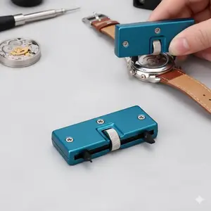 Professional Watch Back Case Opener Tool Kit: Non-Slip, Scratch-Resistant for Multi-size Battery Replacement. Essential for Spring Watch Maintenance & Repair, Hand Tools