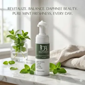 Daphnee Feminine Intimate Wash, Cleansing Antibacterial Liquid, Single Item Personal Care Product