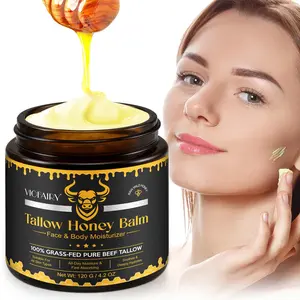 Viofairy Butter Honey Cream 120g, Natural Butter Honey Moisturizer, Deep Moisturizing Firming, Suitable for All Skin Types, Autumn Winter Essential